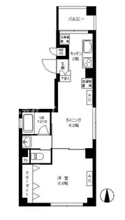 東京都中野区弥生町2【マンション】の間取り