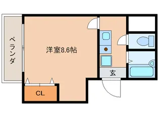 桝屋ビル【6階】の間取り