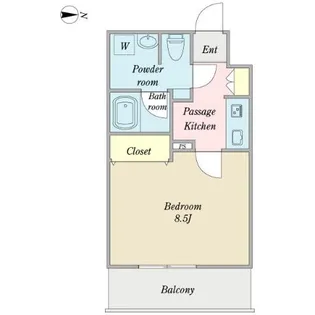 プロシード大須【5階】の間取り