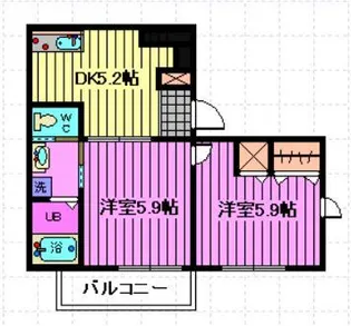 ブランボア【2階】の間取り