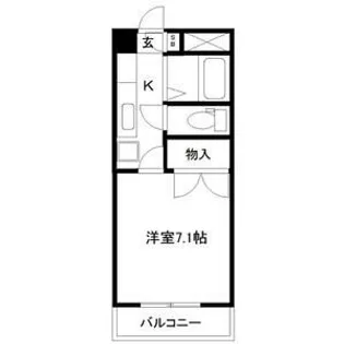 アリス川平第1【2階】の間取り