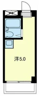 トップルーム横浜【6階】の間取り