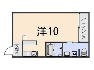 アクシス【3階】の間取り