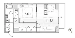 GranDuo世田谷VII【5階】の間取り