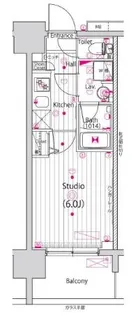 東京都品川区南大井3【マンション】の間取り