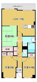 さくら館【1階】の間取り