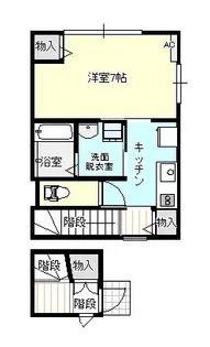 アバンティ京田A棟【2階】の間取り