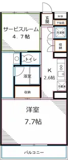 Kエリタージュ【2階】の間取り