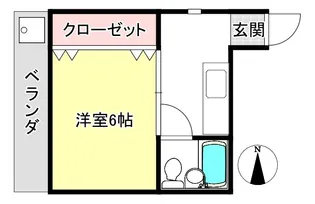 サンスウィート金閣【3階】の間取り