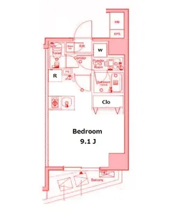 SYFORME YOKOHAMA-HIRANUMABASHI【5階】の間取り