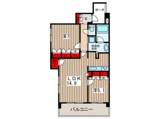 藤和上石神井南町ホ-ムズ【2階】の間取り