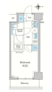 スタイリオ新丸子ノース【3階】の間取り