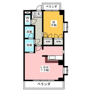 ジョイフル12【3階】の間取り