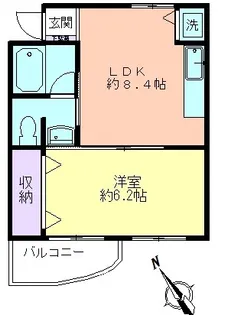 カナダハウス【2階】の間取り