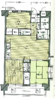 朝日プラザ紺屋町【7階】の間取り