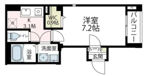 ノエル新川崎【1階】の間取り