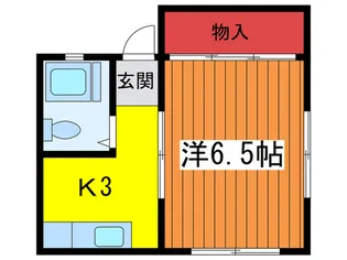 篠原ハイツ【1階】の間取り