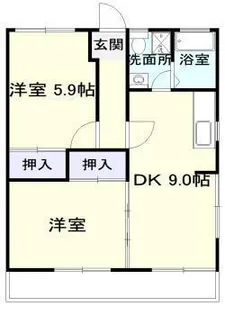 村上ハウス【2階】の間取り