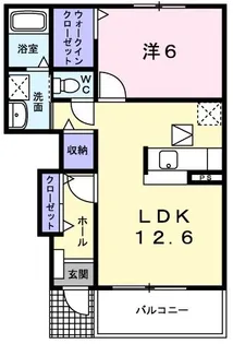 プライム A【1階】の間取り