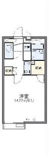 レオネクストラージヒル【2階】の間取り