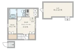 AW中野松が丘【2階】の間取り
