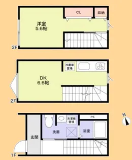 MOK-TERRACE AXISの間取り