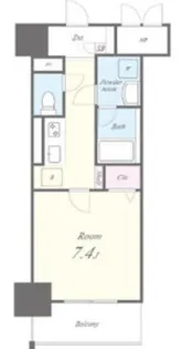 シャルマンソワレ名駅【1階】の間取り