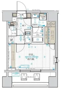 ブライズ尾久【10階】の間取り