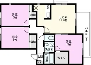 ガーデンヒルIII【2階】の間取り