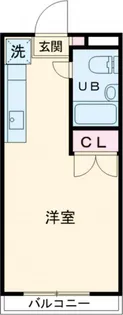 ローズトレミエール【1階】の間取り