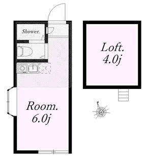 ユナイト上星川オックスフォードスクエアー【1階】の間取り