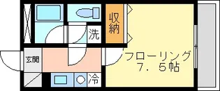 アムール大木【3階】の間取り