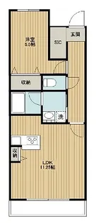プラムコート【2階】の間取り