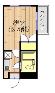 モンテリサイア淵野辺【3階】の間取り