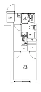 MAXIV CITY文京小石川【2階】の間取り