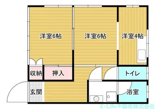 メゾンドソフィア神水【1階】の間取り
