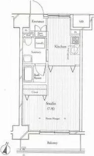 フィットエル仙台一番町【4階】の間取り