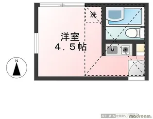 レオポルドイナリ【2階】の間取り
