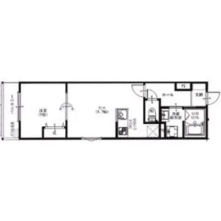 アート茨木II【3階】の間取り