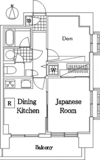 ライオンズマンション亀戸蔵前橋通り【6階】の間取り