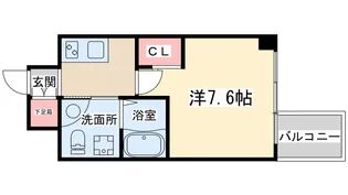 HS梅田イースト【4階】の間取り