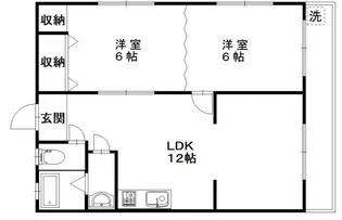 仲野マンション【3階】の間取り