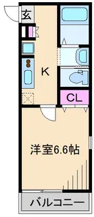 ベルフォーレ菊名III【1階】の間取り