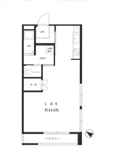 アクシス水道筋【2階】の間取り