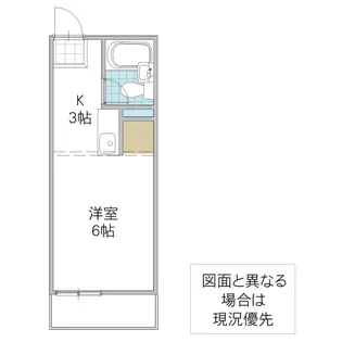 吉川ハイツ【1階】の間取り