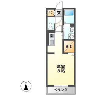 メゾンドール【1階】の間取り