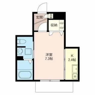 シャインハイム並木【1階】の間取り