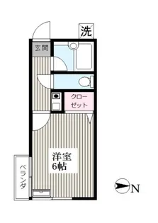 oasis【2階】の間取り