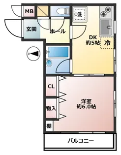 サンピア中野中央【3階】の間取り
