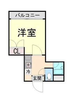 ロイヤルコート神戸岡本【4階】の間取り